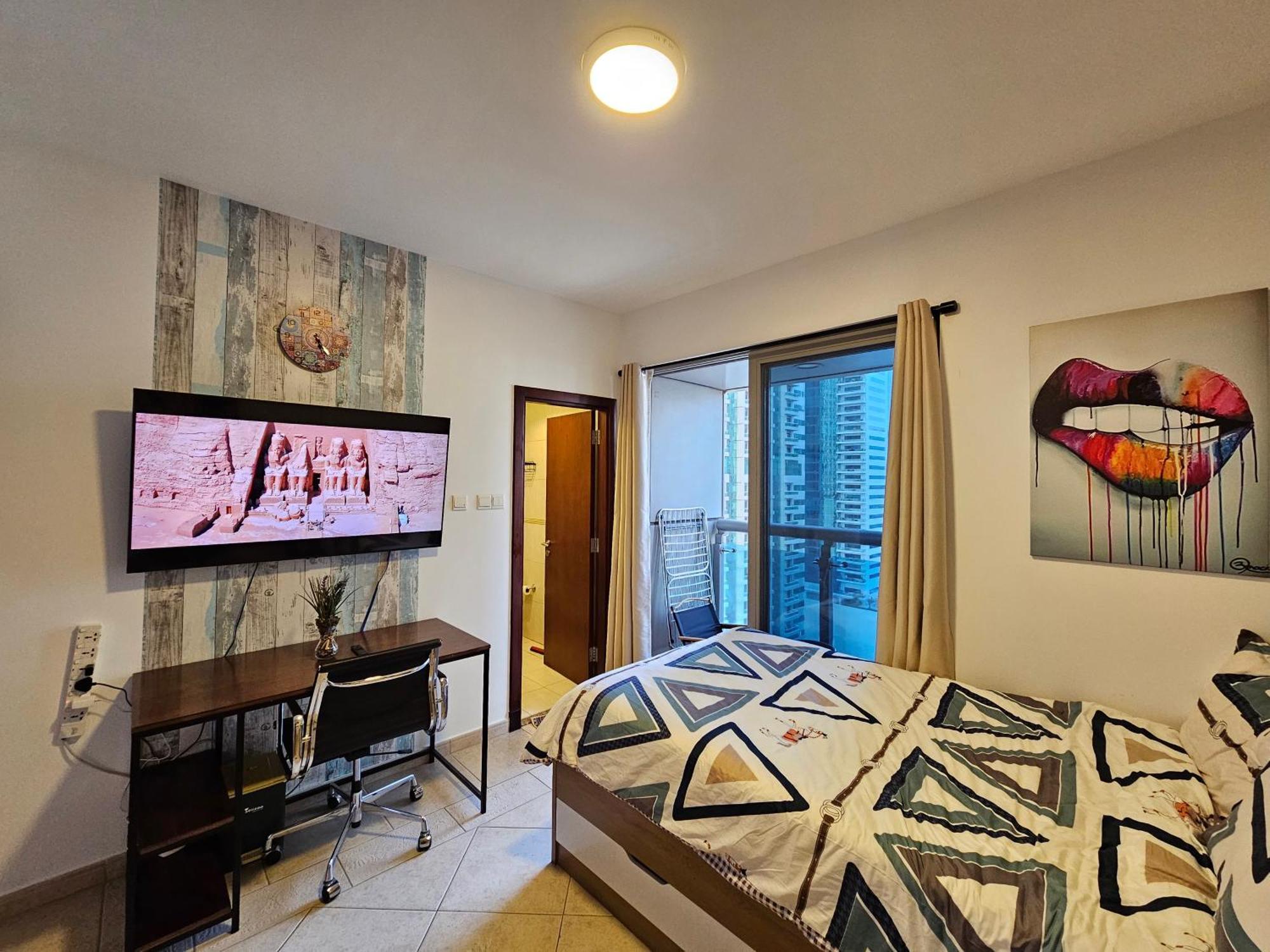 Super Host At Highest Residential Tower In The World, Private Rooms In A Shared Apartment Dubaj Pokój zdjęcie